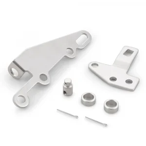 Automatic Transmission Shifter Cable Bracket & Shift Lever Kit 35498 for Turbo TH400 TH350 TH250 200-4R 700R4 4L60E 4L80E