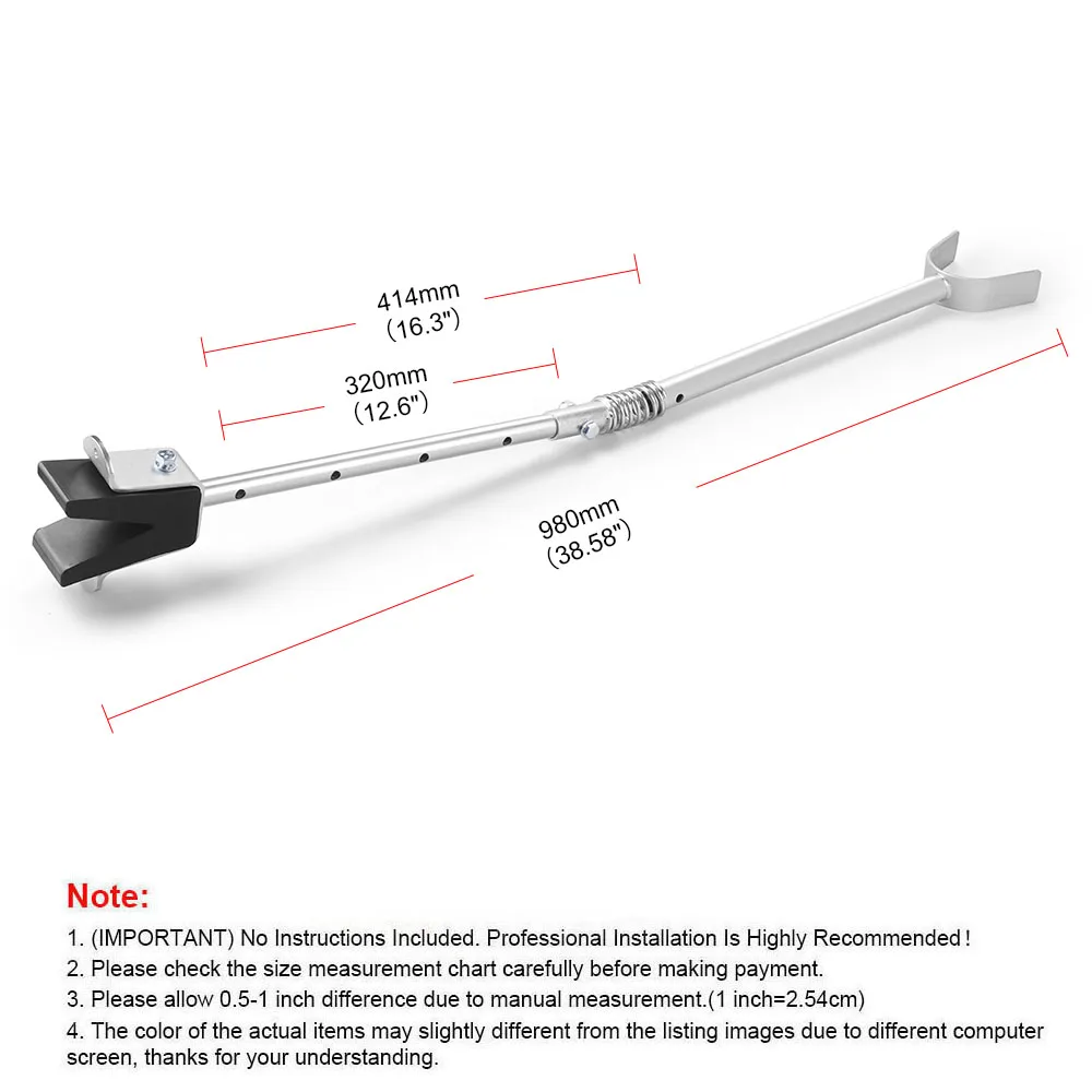 Boat Transom Saver Adjustable Spring Shock Absorbing With Composite Head for Outboard Motor ,Holds Engine,Roller,Boat Trailers - Image 6