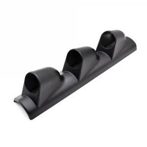 Universal 2" 52mm Black a Pillar Pod Triple Gauge Holder Pod Left Hand Drive Gauge Pod Car Meter