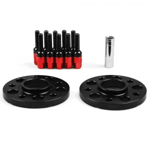 15mm 5x112mm 66.6mm Hub Centric Bore Wheel Spacers M12x1.5 Tapered Bolts for Mercedes Benz W/Ball Bolts