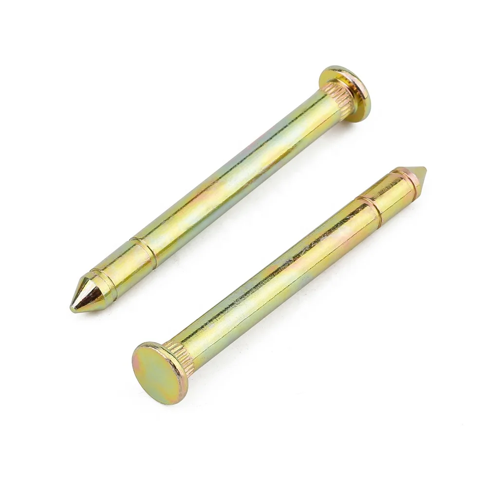 Door Hinge Pins Pin Bushing Repair Kit Aluminum Copper Bolt-On for F150 F250 F350 BX101363 - Image 2