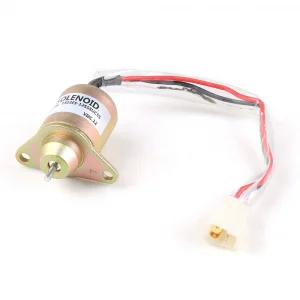 Fuel Shut Off Shutdown Solenoid 119653-77950 for Yanmar 3TNE84 3TNE88 4TNE84 Shut Off Fuel Shut Down off Solenoid Valve