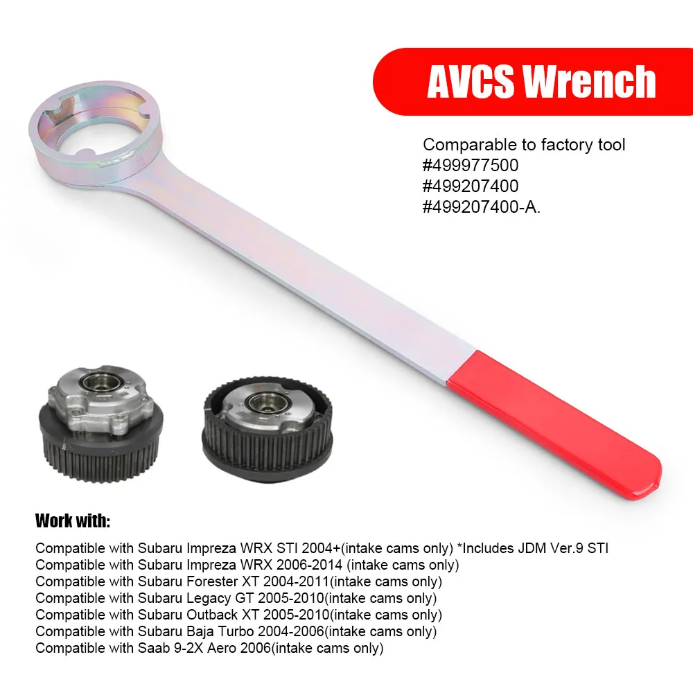 Subaru AVCS JDM & STD 499207400 499207400-A Install/Remove Wrench Tool for Intake/Exhaust Cam Sprocket Vehicle Specific Tool - Image 2