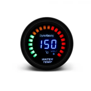 52mm 2 Inch LCD Digital Water Temp Gauge With Sensor Car Water Temperature Meter