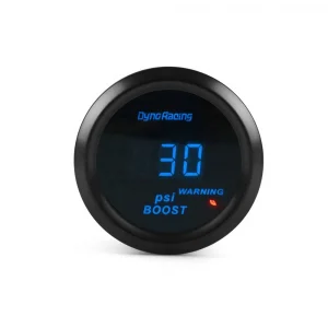 2inch 52MM Car Boost Gauge -14~30PSI Blue Digital Led Boost Meter Sensor