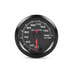 2" 52mm Car Oil Temp Gauge 40-140 Celsius Oil Temperature Meter 7 Colors LED High Speed Motor With Sensor