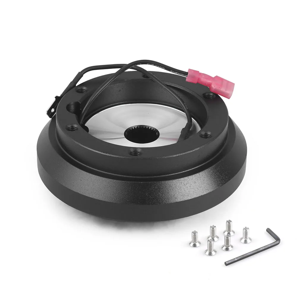 Dynoracing Aluminum Steering Wheel Short Hub Adapter Kit for Mitsubishi Eclipse Lancer Galant 3000GT 100H - Image 2