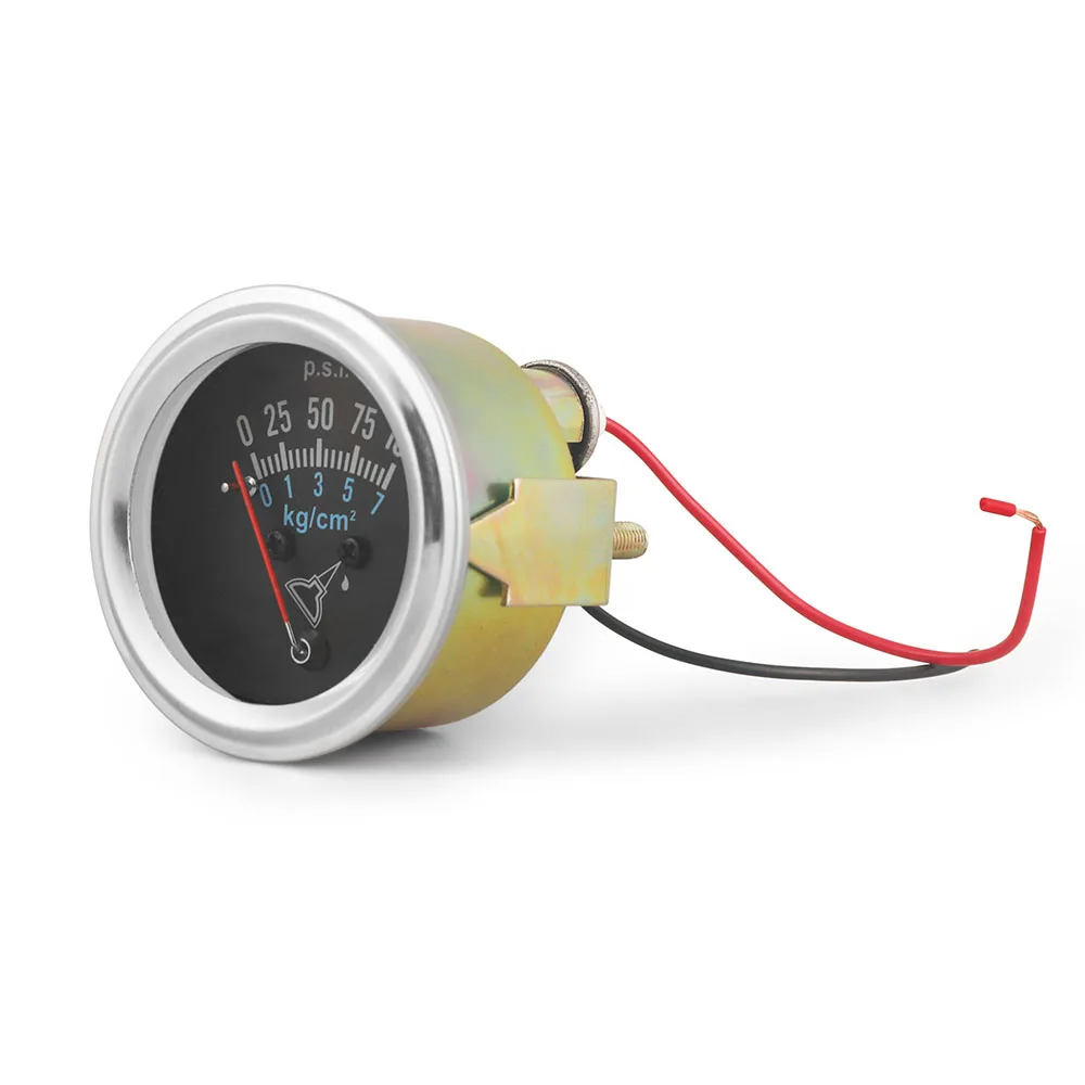 New Dynoracing 52mm Mechanical Oil Pressure Gauge 0-100PSI/1-7kg/cm for Cars Model BX102847 - Image 5
