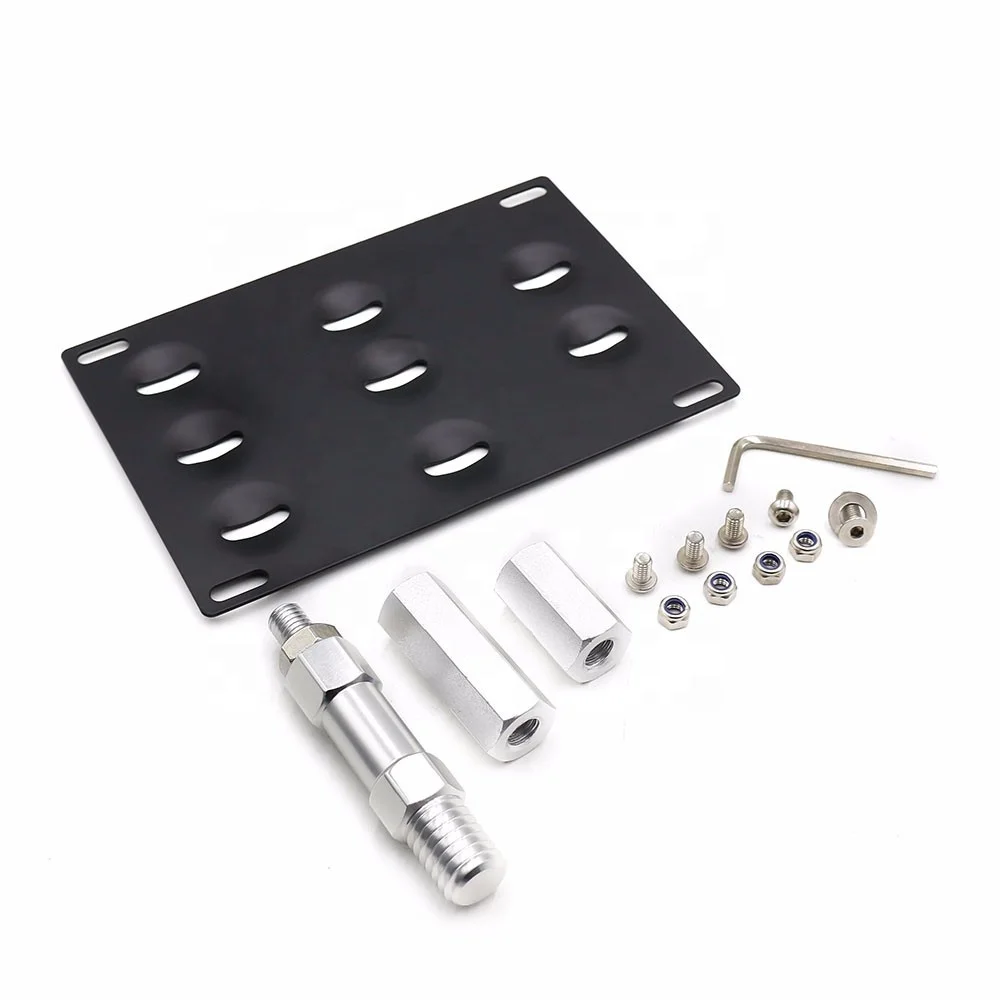 Front Bumper Tow Hook License Plate Mount Bracket for BMW Mini Cooper F10 F22 F30 F31 2 3 5 Series YC101096 - Image 2
